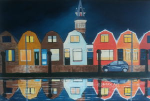Schilderij Schoonhoven, 60 x 40 cm