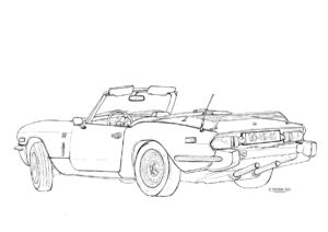 Oldtimer Triumph Spitfire