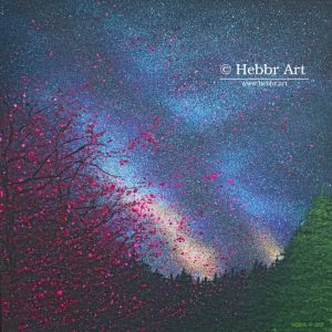 Schilderij Loslaten, 50 x 50 cm